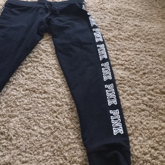 PINK Victoria's Secret Pants - PINK yoga black leggings